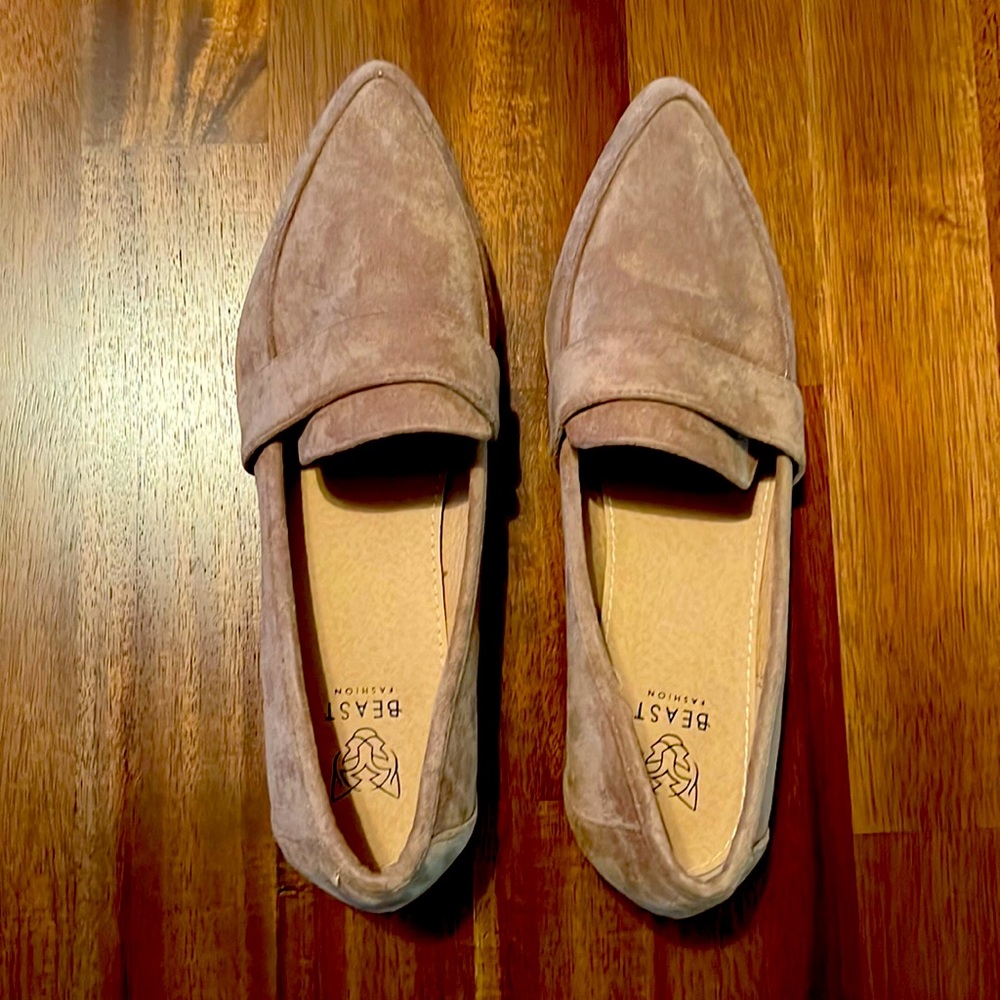 Velvet flats size 9